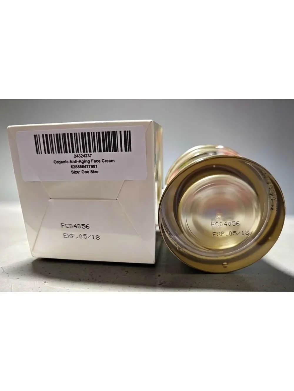 Pura d'or Argan Oil Organic Face Cream 1.7 oz (50 mL) - Never Used Exp.